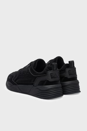 EA7 Logolu Sneaker Ayakkabı Unisex AYAKKABI 7X000306 AF28160 MC513 SİYAH