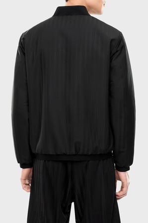 EA7 Logolu Regular Fit Kolej Yaka Bomber Mont Erkek MONT 7M002557 AF29162 UC001 SİYAH