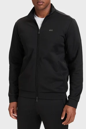 EA7 Regular Fit Dik Yaka Fermuarlı Erkek Sweat SWEAT 7M002098 AF27716 UC001 SİYAH