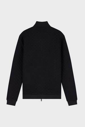 EA7 Logolu Regular Fit Dik Yaka Fermuarlı Erkek Sweat SWEAT 7M002246 AF26241 UC001 SİYAH