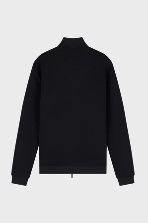 EA7 Logolu Regular Fit Dik Yaka Fermuarlı Erkek Sweat SWEAT 7M002246 AF26241 UC001 SİYAH