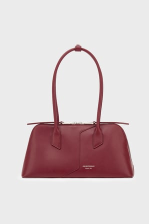 Emporio Armani Logolu Omuz Askılı Çanta Kadın ÇANTA EW005676 AF29741 U5075 VİŞNE