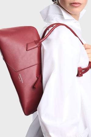 Emporio Armani Logolu Omuz Askılı Çanta Kadın ÇANTA EW005676 AF29741 U5075 VİŞNE