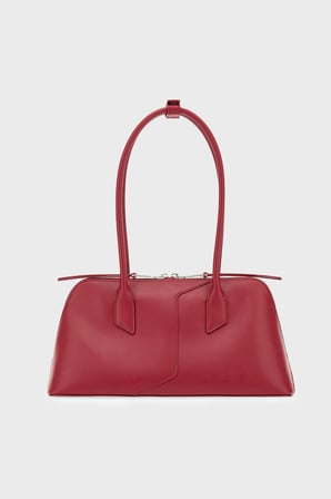 Emporio Armani Logolu Omuz Askılı Çanta Kadın ÇANTA EW005676 AF29741 U5075 VİŞNE