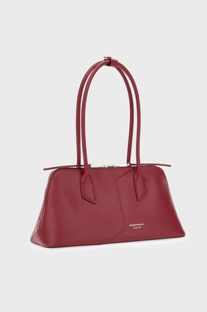 Emporio Armani Logolu Omuz Askılı Çanta Kadın ÇANTA EW005676 AF29741 U5075 VİŞNE