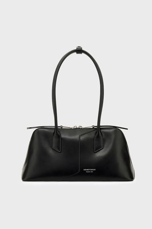 Emporio Armani Logolu Omuz Askılı Çanta Kadın ÇANTA EW005676 AF29741 UC001 SİYAH