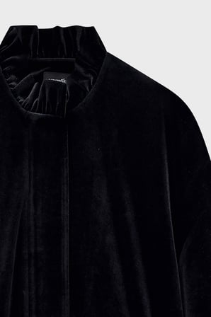 Emporio Armani Astarlı Dik Yaka Ceket Kadın CEKET EW004145 AF13341 UC001 SİYAH