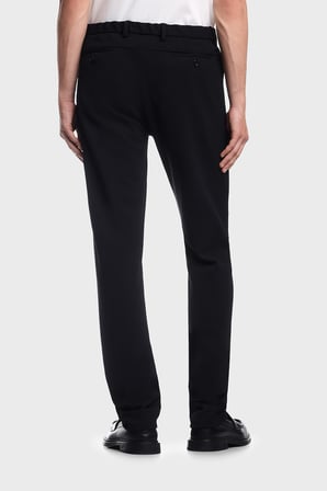 Emporio Armani Normal Bel Düz Paça Jarse Pike Pantolon Erkek PANTOLON EM001761 TE22904 UC001 SİYAH