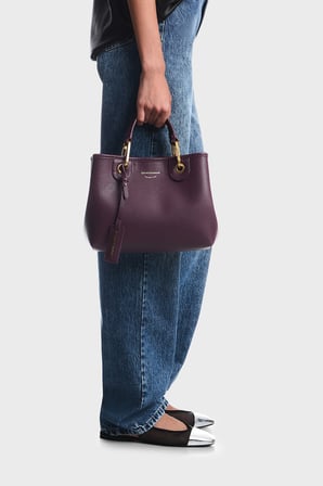 Emporio Armani Logolu Çıkarılabilir Askılı Çanta Kadın ÇANTA EW000361 AF12036 MA149 MÜRDÜM