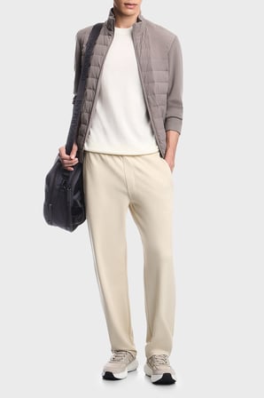Emporio Armani Kapitoneli Regular Fit Dik Yaka Mont Erkek MONT EM006382 AF13772 U6107 VİZON