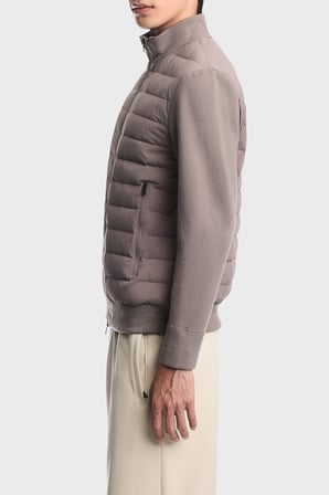 Emporio Armani Kapitoneli Regular Fit Dik Yaka Mont Erkek MONT EM006382 AF13772 U6107 VİZON
