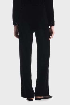 Emporio Armani Wide Leg Fit Yüksel Bel Pantolon Kadın PANTOLON EW004149 AF13341 UC001 SİYAH