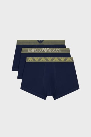 Emporio Armani Logolu 3 Pack Boxer Erkek BOXER EM000259 AF25020 MB752 LACİVERT