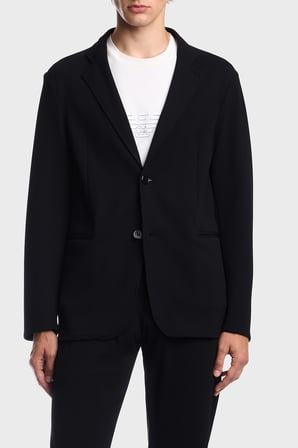 Emporio Armani Regular Fit Kruvaze Yaka Blazer Ceket Erkek CEKET EM000142 TE22904 UC001 SİYAH