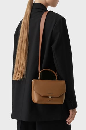 Emporio Armani Logolu Çıkarılabilir Askılı Çanta Kadın ÇANTA EW005672 AF29459 U6124 TABA