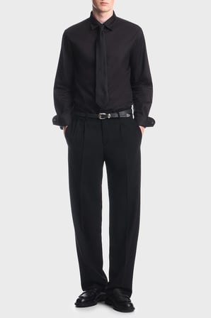 Emporio Armani %100 Pamuk Düğmeli Gömlek Erkek GÖMLEK EM006704 AF18123 FB058 MAVİ