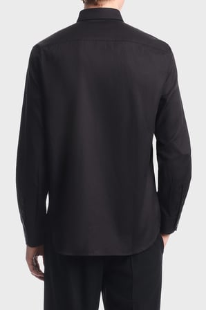 Emporio Armani %100 Pamuk Düğmeli Gömlek Erkek GÖMLEK EM006704 AF18123 FB058 MAVİ