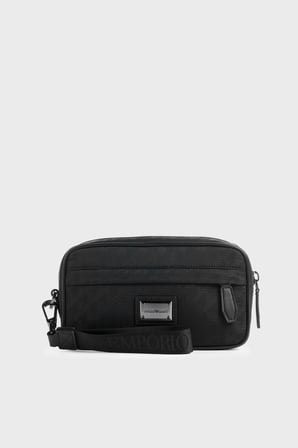Emporio Armani Çıkarılabilir Bilek Askılı Çanta Erkek ÇANTA EM007051 AF28798 UC001 SİYAH