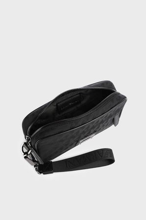 Emporio Armani Çıkarılabilir Bilek Askılı Çanta Erkek ÇANTA EM007051 AF28798 UC001 SİYAH