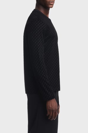 Emporio Armani Tamamı Logolu Regular Fit Bisiklet Yaka T Shirt Erkek T SHİRT EM007338 AF10017 FC375 SİYAH