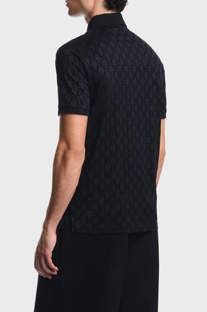 Emporio Armani Tamamı Logolu Pamuklu Regular Fit Polo Erkek POLO EM007339 AF10017 FB569 LACİVERT