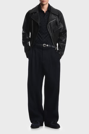 Emporio Armani Tamamı Logolu Pamuklu Regular Fit Polo Erkek POLO EM007339 AF10017 FB569 LACİVERT