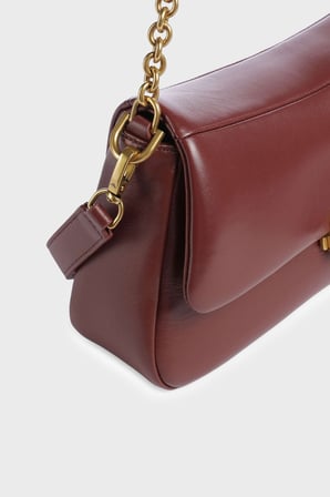Emporio Armani Logolu Çıkarılabilir Askılı Çanta Kadın ÇANTA EW002644 AF32959 U6002 BORDO