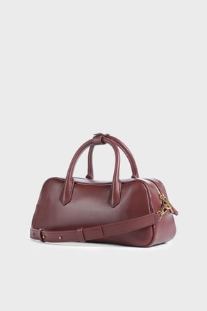 Emporio Armani Logolu Çıkarılabilir Askılı Çanta Kadın ÇANTA EW003824 AF32959 U6002 BORDO