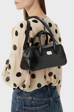 Emporio Armani Logolu Çıkarılabilir Askılı Çanta Kadın ÇANTA EW003824 AF32959 UC001 SİYAH