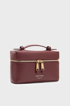 Emporio Armani Logolu Çıkarılabilir Askılı Çanta Kadın ÇANTA EW004564 AF32959 U6002 BORDO