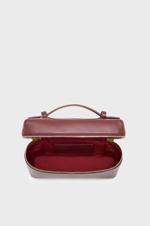 Emporio Armani Logolu Çıkarılabilir Askılı Çanta Kadın ÇANTA EW004564 AF32959 U6002 BORDO