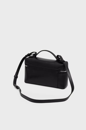Emporio Armani Logolu Çıkarılabilir Askılı Çanta Kadın ÇANTA EW004564 AF32959 UC001 SİYAH