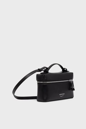 Emporio Armani Logolu Çıkarılabilir Askılı Çanta Kadın ÇANTA EW004564 AF32959 UC001 SİYAH