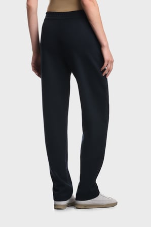 Emporio Armani Logolu Cepli Düz Paça Pantolon Kadın PANTOLON EW004728 AF25831 MB136 LACİVERT
