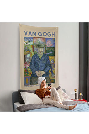 Vincent Van Gogh - Bildnis'in Babası Tanguy Duvar Örtüsü-8050