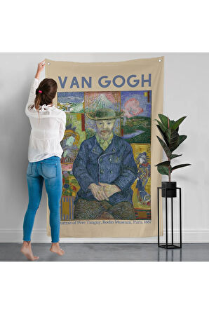 Vincent Van Gogh - Bildnis'in Babası Tanguy Duvar Örtüsü-8050