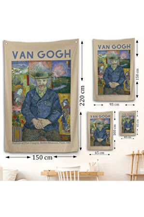 Vincent Van Gogh - Bildnis'in Babası Tanguy Duvar Örtüsü-8050