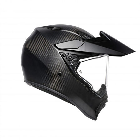 Agv Ax-9 Kapalı Kask Mat Karbon SMALL