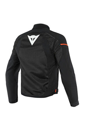 DAINESE CEKET/AIR FRAME D1 TEX BLK WHT FLUO RED