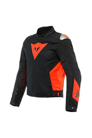 DAINESE CEKET/ENERGYCA AIR TEX JACKET- BLACK/FLUO-RED