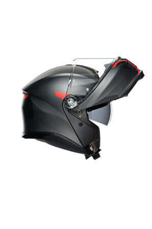 AGV KASK/TOURMOD ULAR MLT FREQUENCY MATT GUN METAL RED