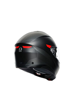 AGV KASK/TOURMOD ULAR MLT FREQUENCY MATT GUN METAL RED