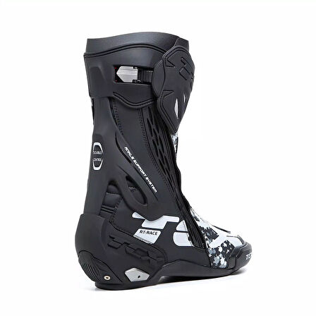 TCX RT-RACE ÇİZME SİYAH-GRİ