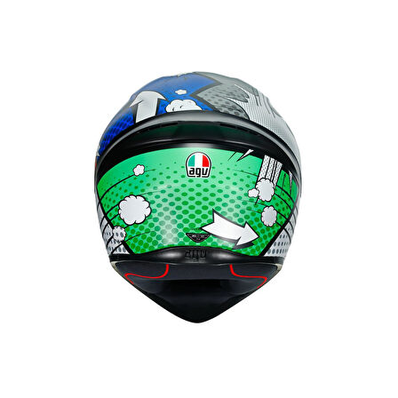 Agv K1 Multi Bang Matt Italy Blue Kapalı Kask