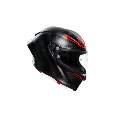 AGV KASK/PISTA GP RR MPLK INTREPIDO MATT CARBON BLK RED