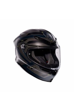 AGV KASK/K6 S MPLK ENHANCE MATT GREY/YELLOW FLUO