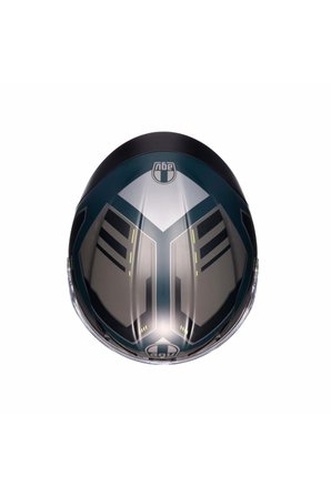 AGV KASK/K6 S MPLK ENHANCE MATT GREY/YELLOW FLUO