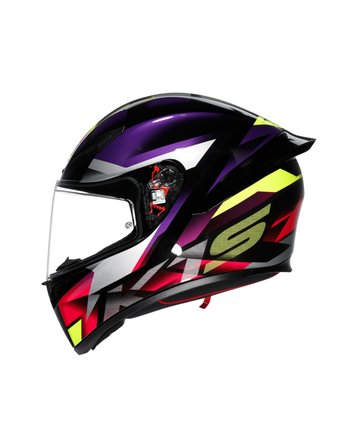 AGV K1 S FASTLAP - BLACK / PURPLE / PINK