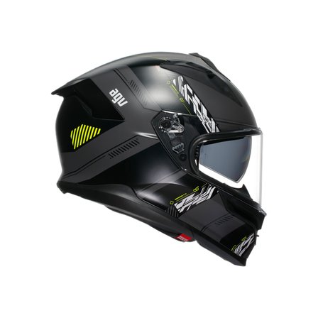 AGV KASK/K7 MPLK KYBER MATT GREY/YELLOW FLUO