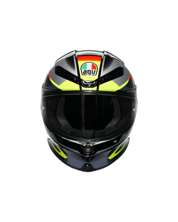 AGV K6 S ERAZER - BLACK / RED / YELLOW FLUO